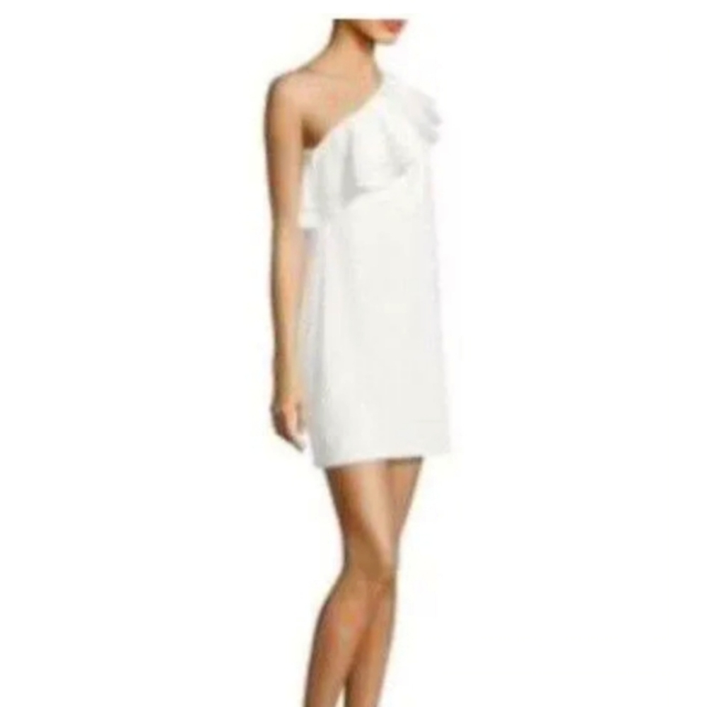 Anthropologie Cloth and Stone one shoulder dress
